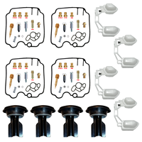 YAMAHA FZR1000 EXUP 89-95 Carburetor Repair Kit FZR 1000 Carb Rebuild kit Vacuum Plunger Diaphragm Float Set