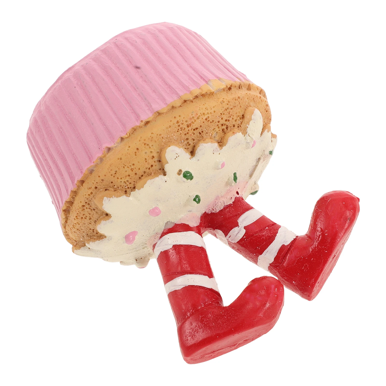 

1pcs Resin Cake Decoration Festive Tabletop Ornament For Holiday Home Tabletop Christmas Decor Decor Xmas Party Centerpiece