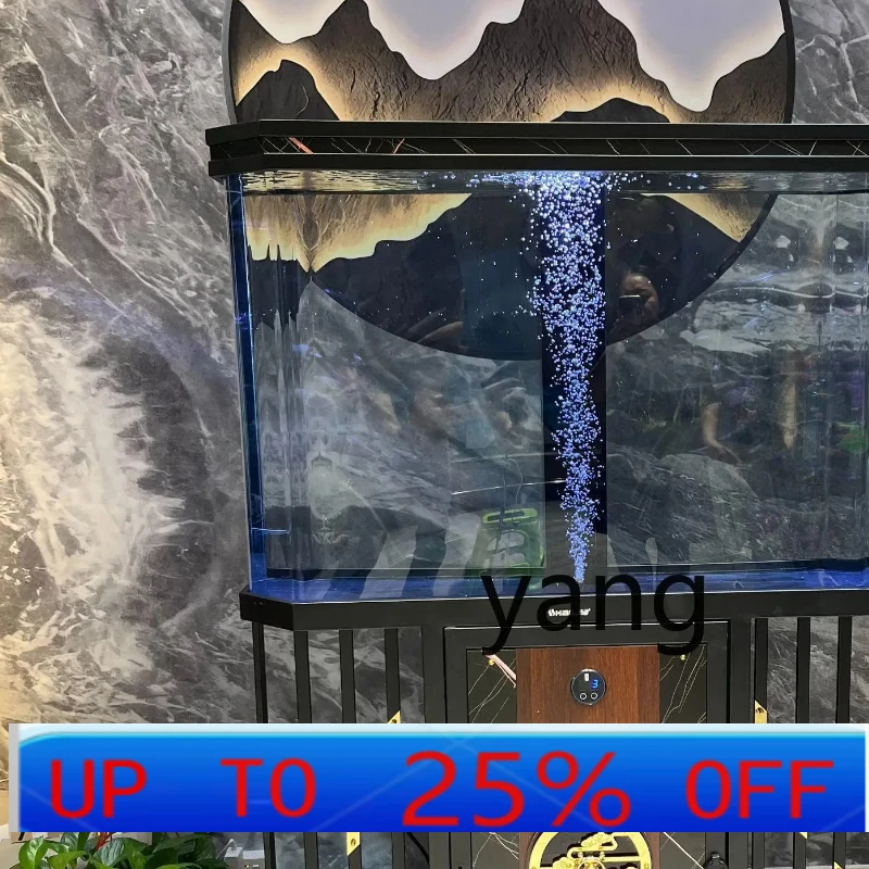 

LH screen fish tank living room small water-free fish tank acrylic ecological bottom filter