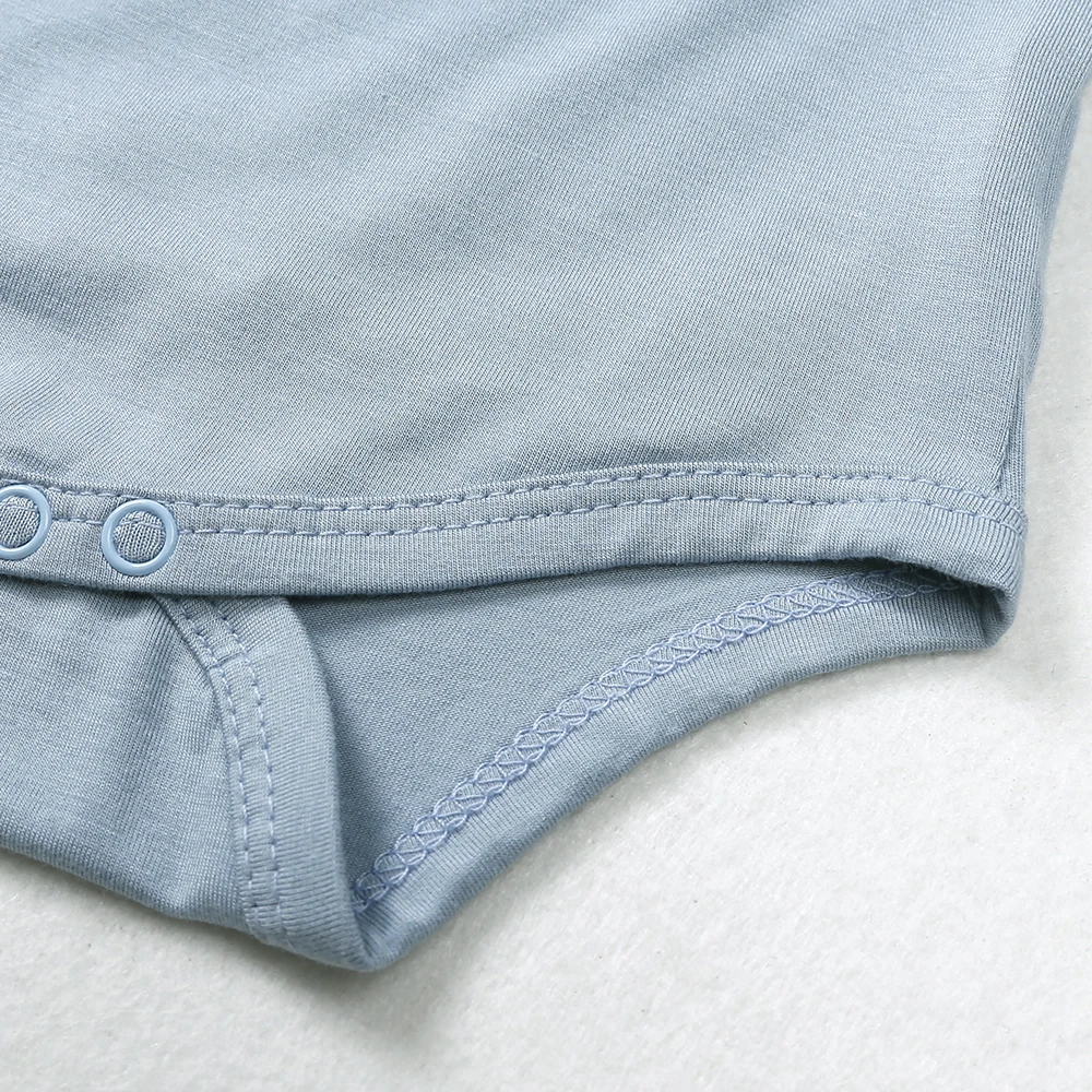2026 neugeborenen Jungen Mädchen Strampler Bambus Faser Strampler Langarm Unisex Kleinkind Atmungsaktive Kleidung Koreanische Infant Body 0-24 M – Detail 8