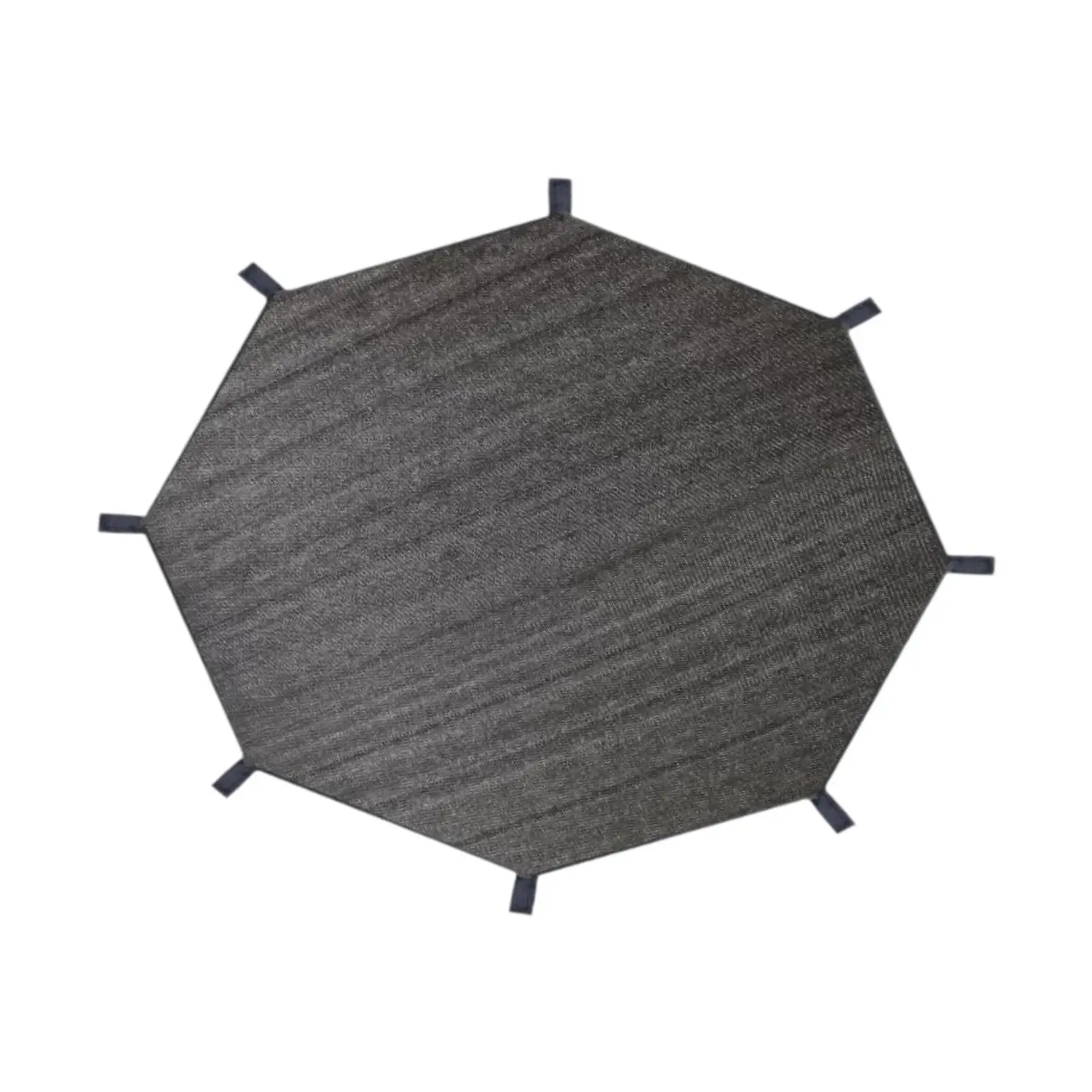 Trampoline Sun Protection Cover Polyester Material 8 Poles Canopy for Summer Outdoor Playground