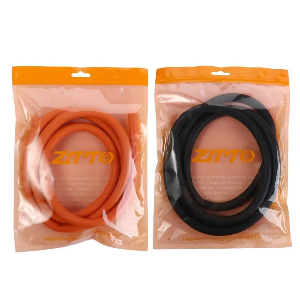 Sponge Internal Housing Damper 1.5 Meters Black Bicycle Cable Noise Prevention Sponge Cable Dampener Orange