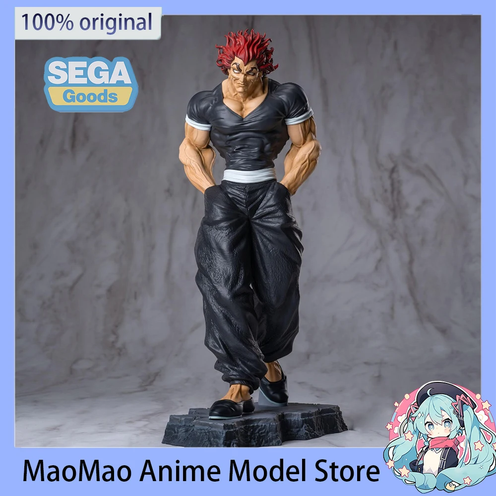 

100% оригинальная аниме-фигурка SEGA Luminasta Hanma Yujiro, модель, украшение для рабочего стола, коллекционные игрушки, 25 см