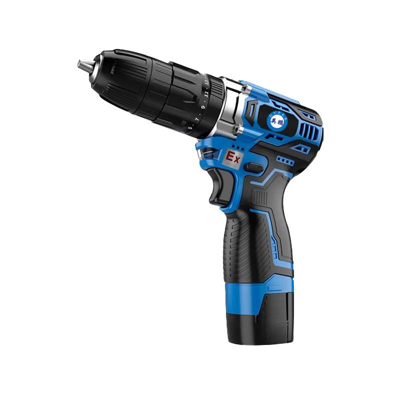 Two-speed belt impact 16.8V explosion-proof electric drill for industry