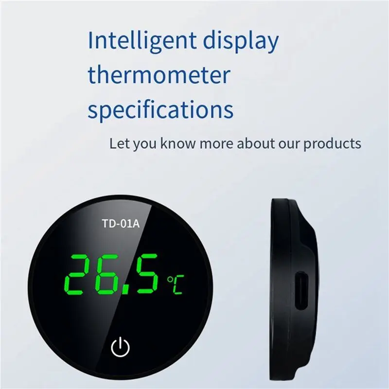 【FLASH DEAL】2X Fish Tank Thermometer Aquarium Thermometer Touch Stick Digital Aquarium Thermometer LED Display