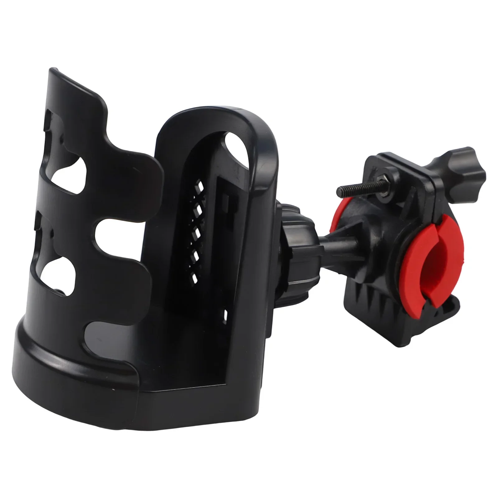 Multi Purpose Drinks Holder Clamp For Microphone Stands With Full Rotation And Compatible With Motorcycle Tubes Diameter 23 28mm