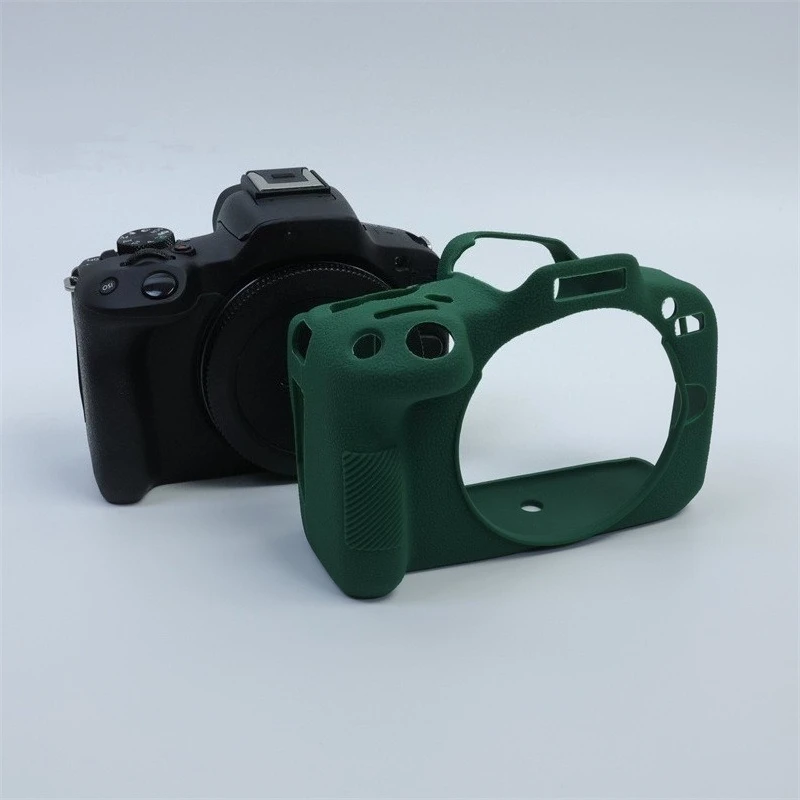 Funda de silicona suave para cámara Canon EOS R50 DSLR, funda protectora de silicona