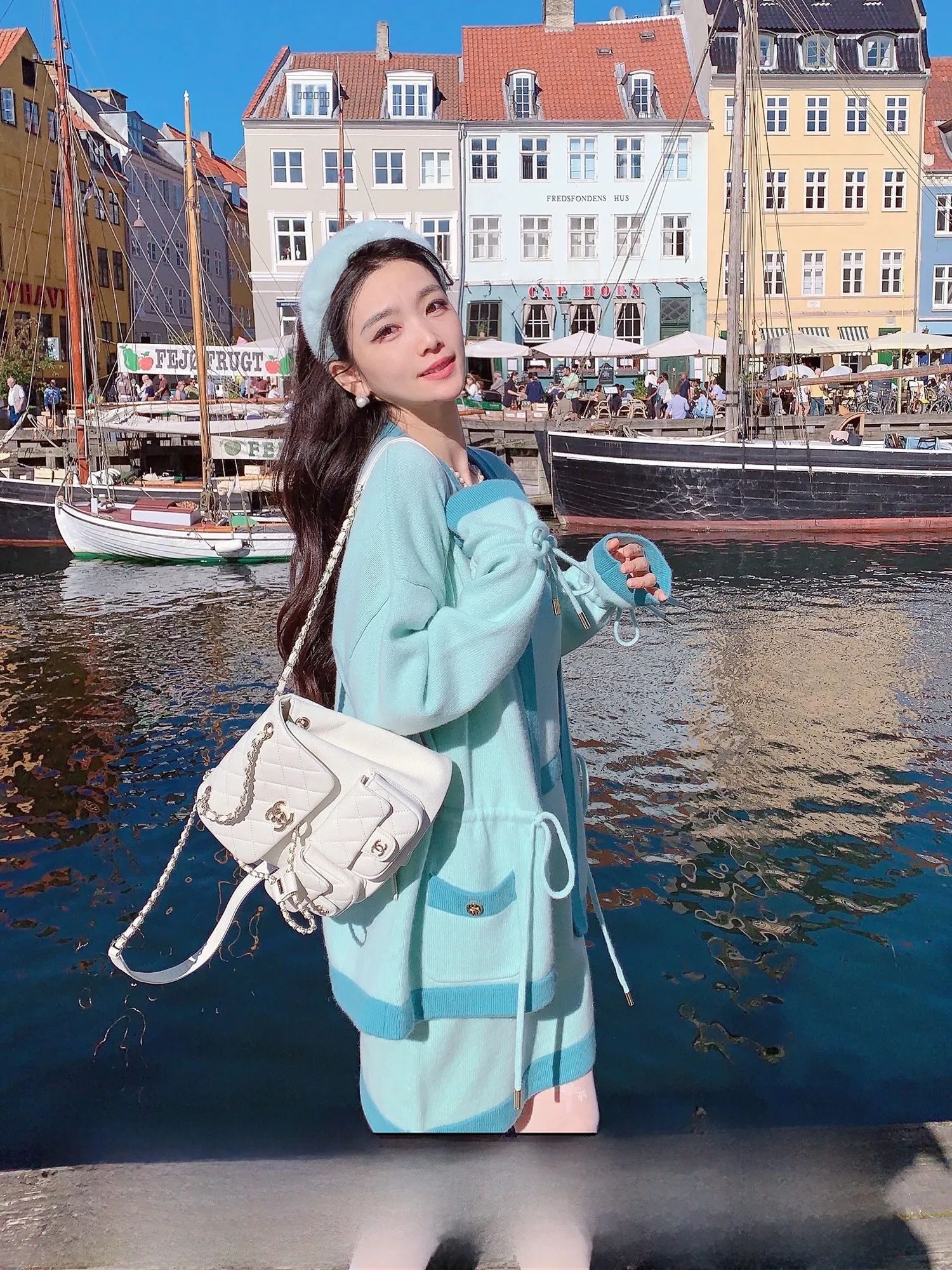 

Комплект из двух предметов MissLuxury: женский вязаный кардиган и свитер из смесовой шерсти, утепленный, осенне-зимний, повседневный, модный