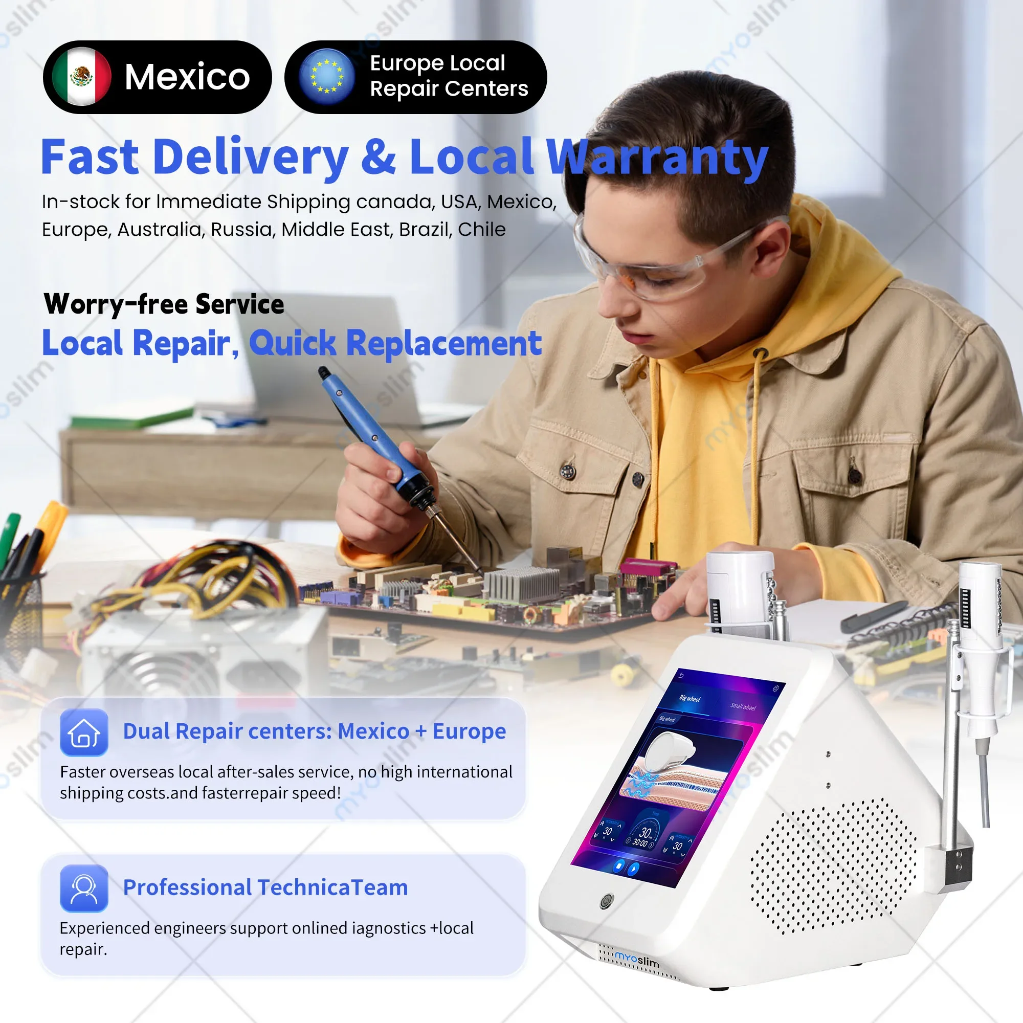 Rouleau à billes intérieur sous vide EMS 360 °   Machine de Massage corporel 200Hz, dissolvant de Cellulite infrarouge, brûle les graisses, équipement de Sculpture corporelle