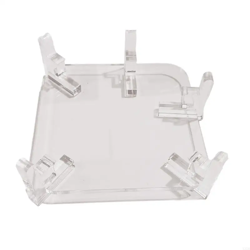 Elevare il tuo laptop Mini con questo robusto rack archiviazione acrilico