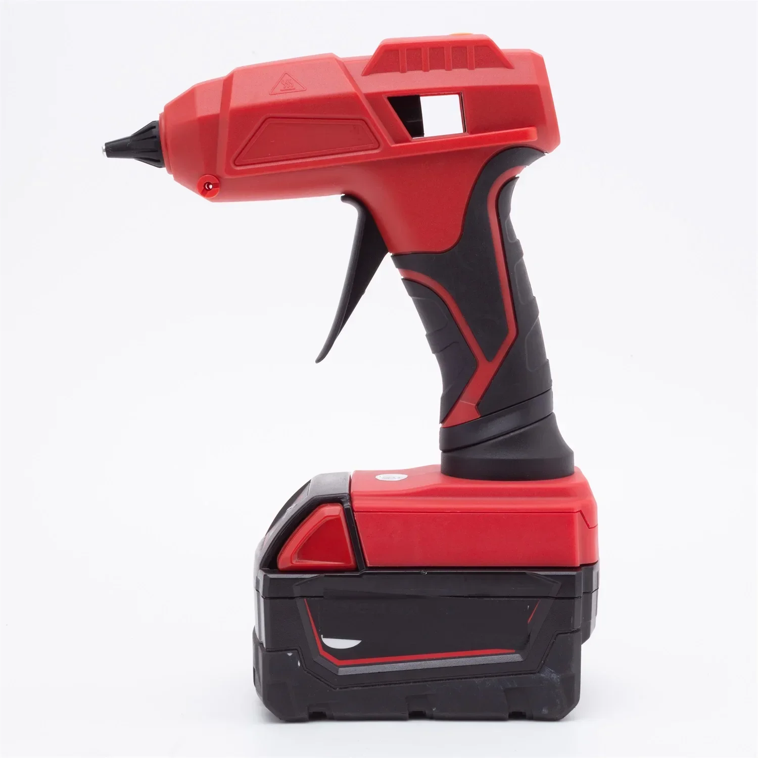 Cordless Electric Hot Melt Glue Gun for Milwaukee 18V Lithium Battery w/10pcs Glue Stick Hot Melt Welding Home Crafts DIY