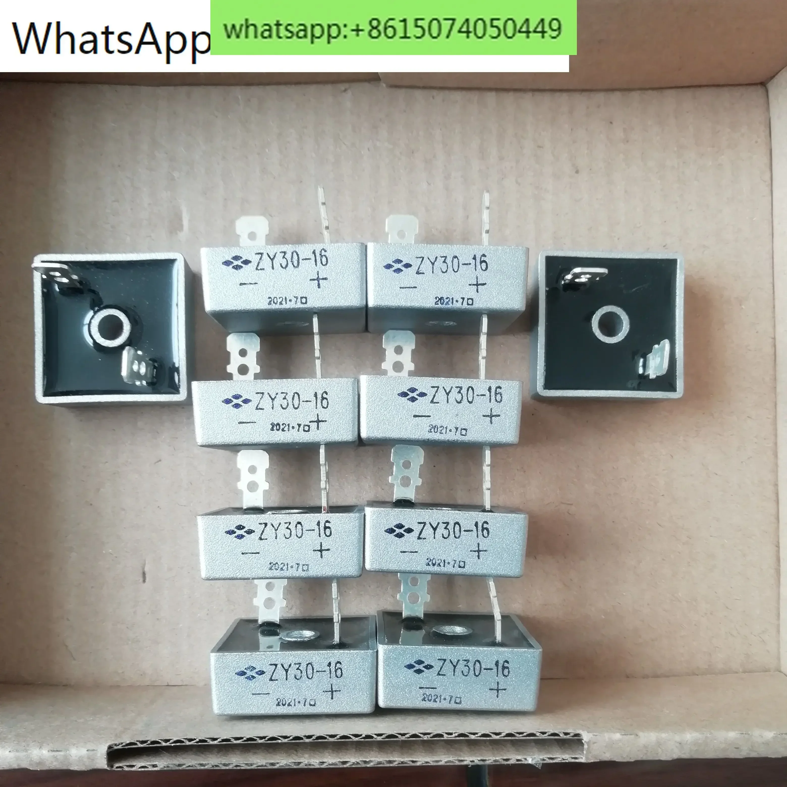 10pcs Rectifier control module : ZY30-16 30A 1600V / ZY30 30A (29*29)