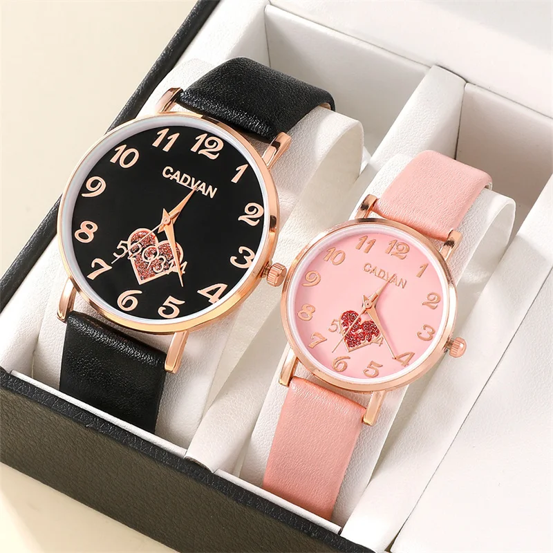 Top Luxury Brand Couple Watch For Women Men Clock Male Calendar Love Dial Quartz Wrist Watches Leather Ladies Man Watch