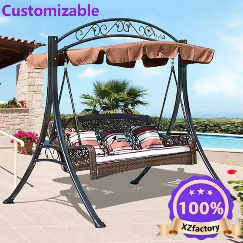 Customizable Leisure Hanging Hammocks Patio Swings Chairs Garden Swing Chair Outdoor Furniture