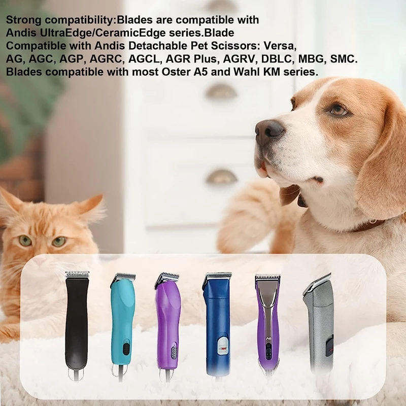 A5 blade Fit For most Andis & Oster Pet Dog Hair Trimmer Grooming Heiniger Laube Moser clipper gallery 4