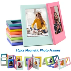 5-20PCS Free Combination Magnetic Photo Frame For Fujifilm Instax Mini 12 Film Mini SE 99 11 8 7+ 40 Evo Instax Film Photo Frame