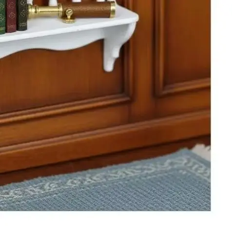 

Настенная полка-органайзер для кукольного домика, имитация, 1/5 шт., аксессуары для миниатюрных моделей зданий, декор для сцен