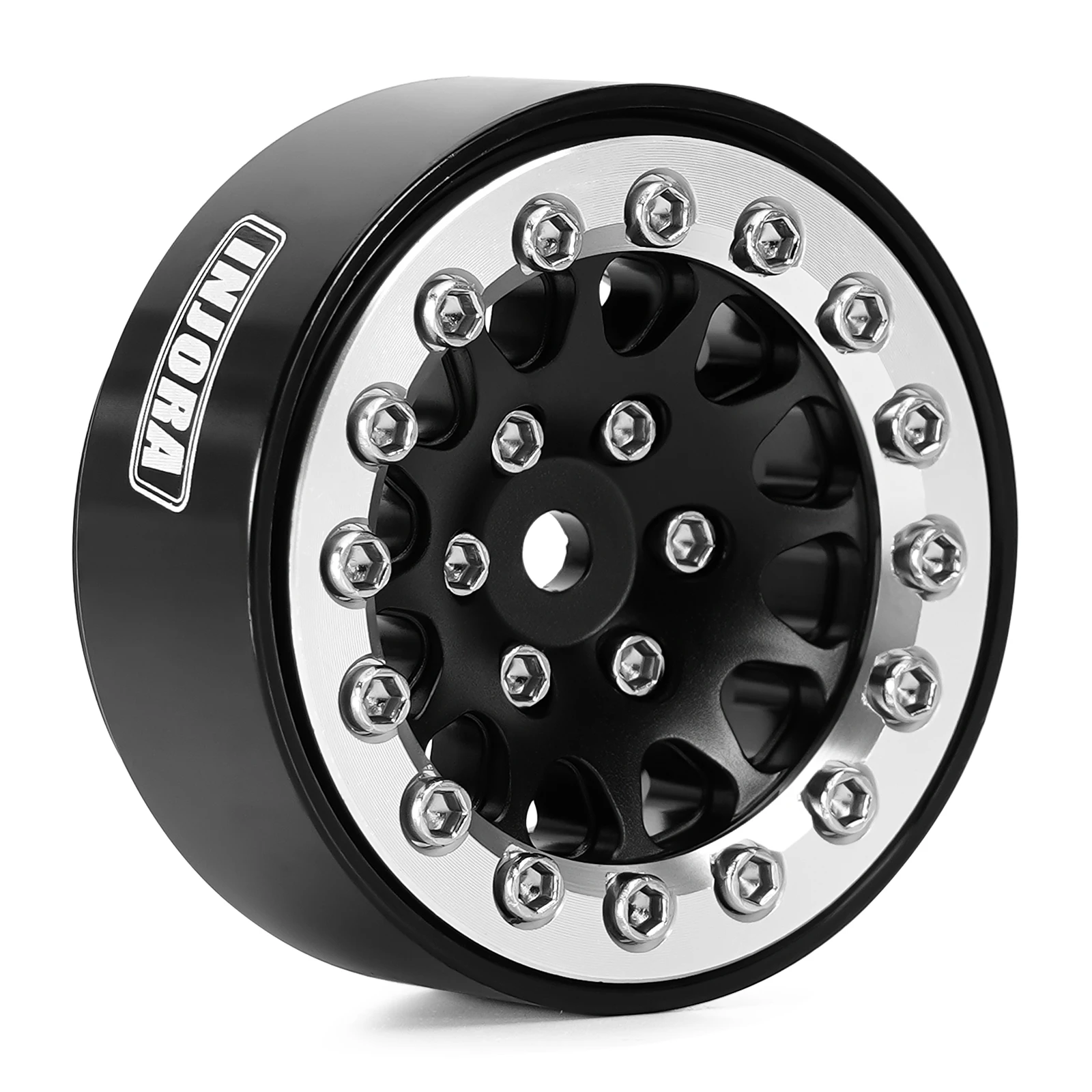 

1.3" Aluminium Beadlock Wheels 4PCS for 1/24 1/18 RC Crawler (W1311)