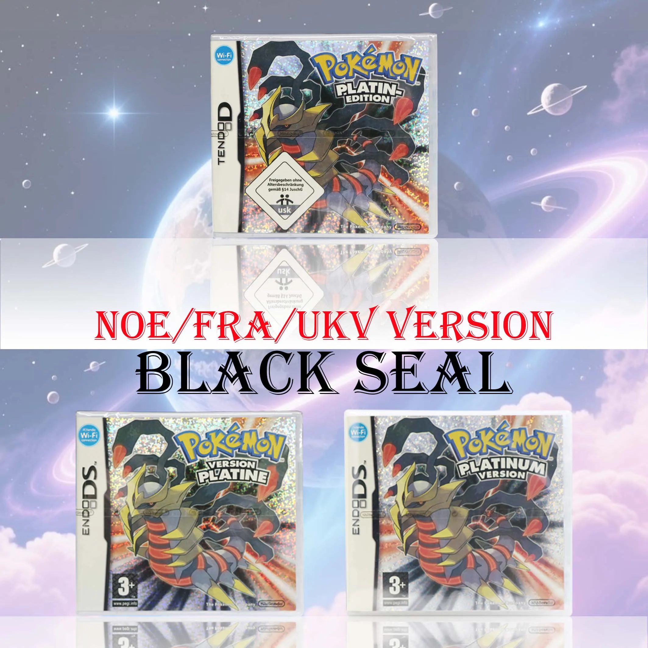 

Pokemon Castlevania DS Series NOE/FRA/EUR/UKV Version New Sealed Package 1:1 Replica DS Video Game For DS 2DS 3DS Console