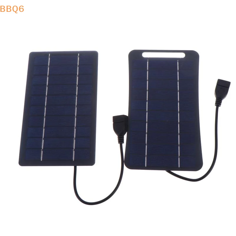 Cargador solar portátil de 2W con carga rápida USB-C para teléfonos, bancos de energía, camping, senderismo, suministro de energía de emergencia