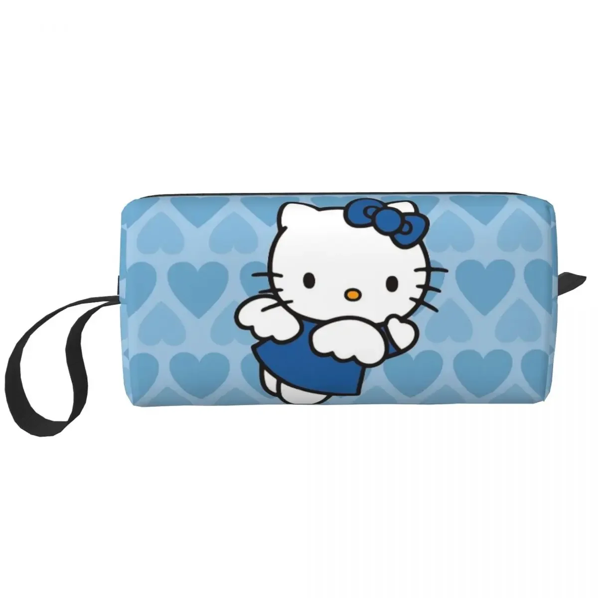 

Kawaii Sanrio HelloKitty мультяшные косметички большой емкости косметичка модная уличная сумка для хранения кошелька