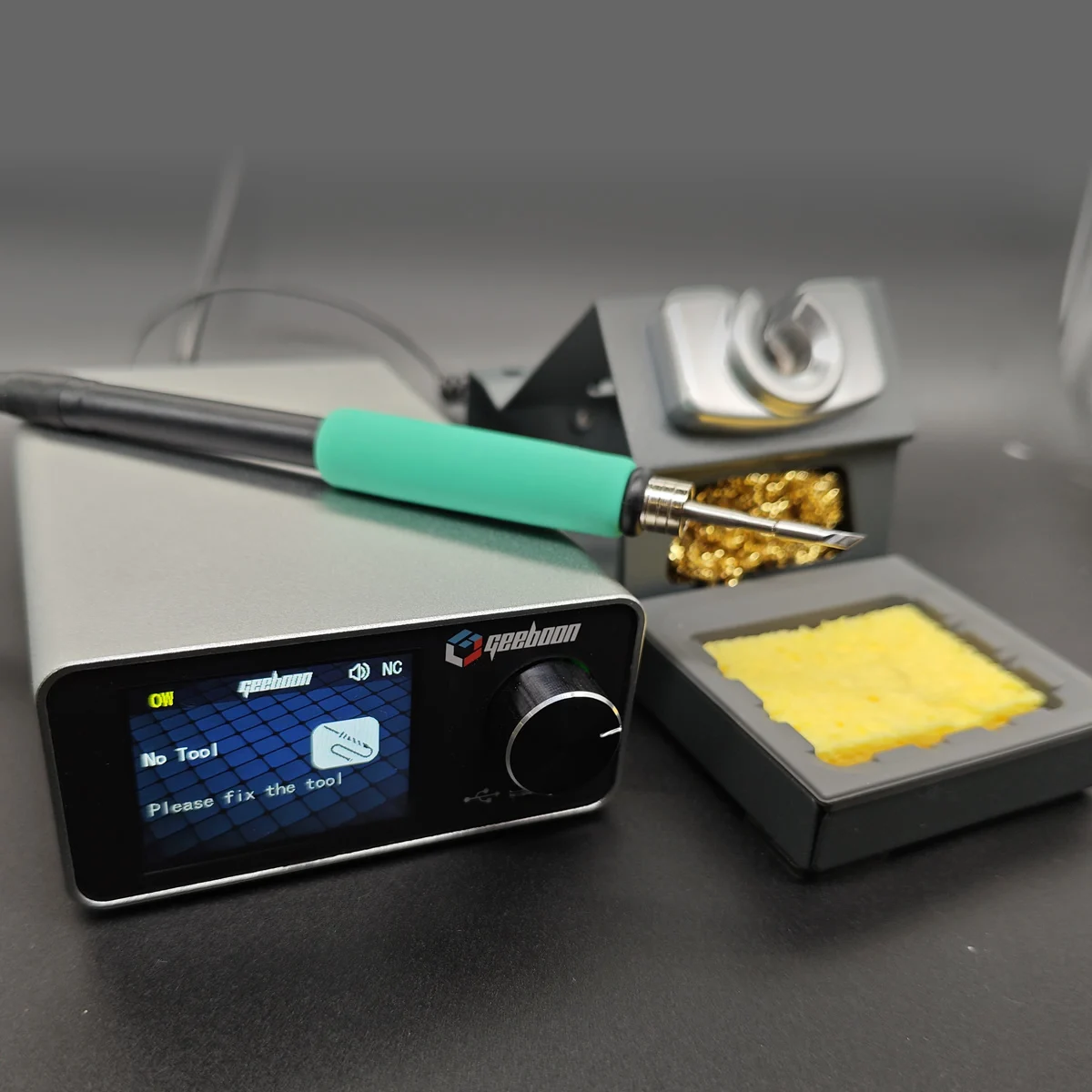220W TC22 Soldering Station Compatible with 115/210/245/T12 Tips Color Curve Display Rework Station