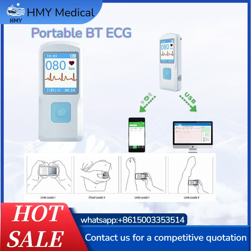 monitor-ecg-per-uso-domestico-intelligente--dispositivo-portatile-portatile-contec-pm10-con-display-a-colori-e-connettivita-bluetooth