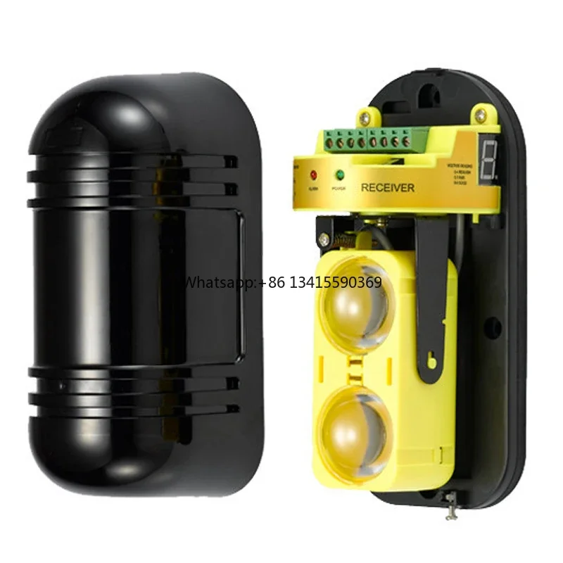 

4 Frequency Adjusted DC12-24V ABT Double Beam Outdoor Active Infrared Burglar Alarm Dual Beam Sensor