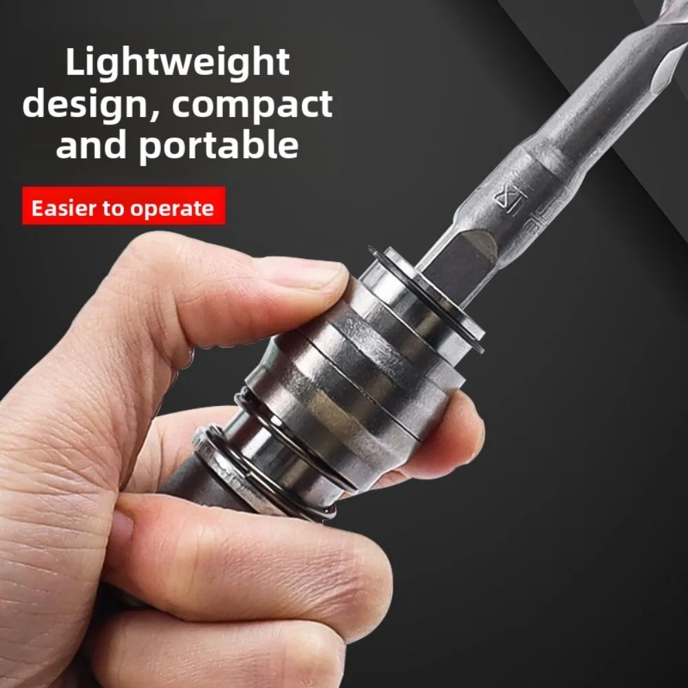 Electric Hammer Conversion Adapter For Cement Wall Punching Concrete High Power Light Small Square Converter