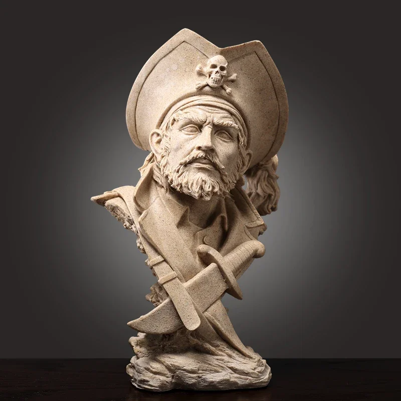 MGT-Abstract Pirate Decoration, Nordic Character, Home Decoration, Living Room Bookcase, Wine Cabinet Display