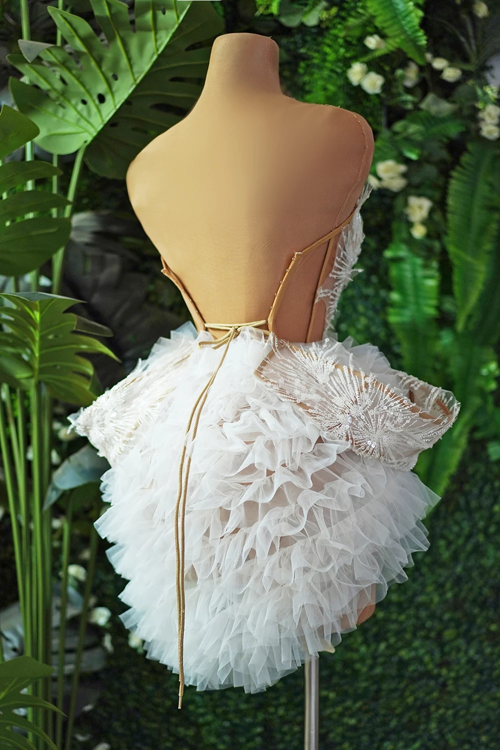 Sexy Elegant Short Dress 2 Pcs Set for Women Sparkly Sequins Snowflake Evening Prom Celebrate Birthday Dress Photo Shoot Wear image 3