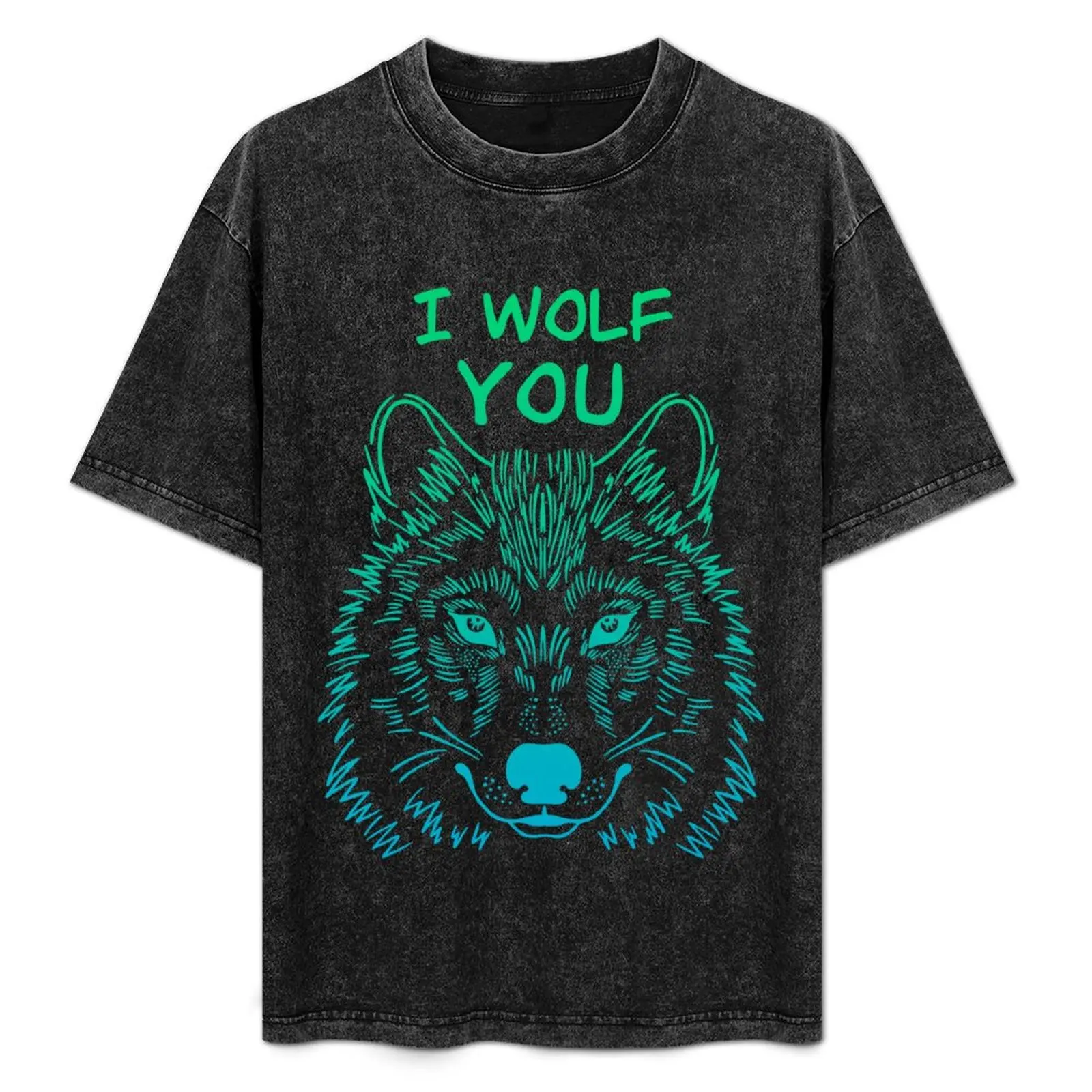 

I WOLF YOU - Valentines day TV series fan Premium T-Shirt printed t shirts for man t shirt man designer T-Shirt