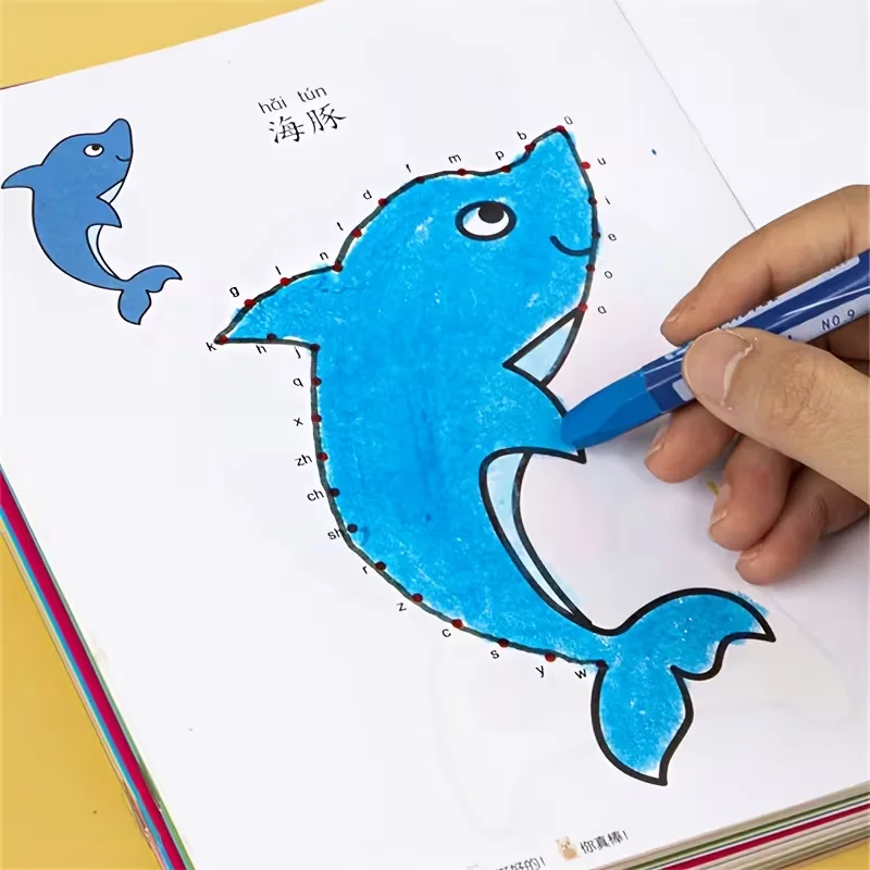 

Набор книг для занятий Baby Connect-the-Dots (8 шт.) — рисунок линий с номером для дошкольников, детей раннего обучения и творческих игр, подарки