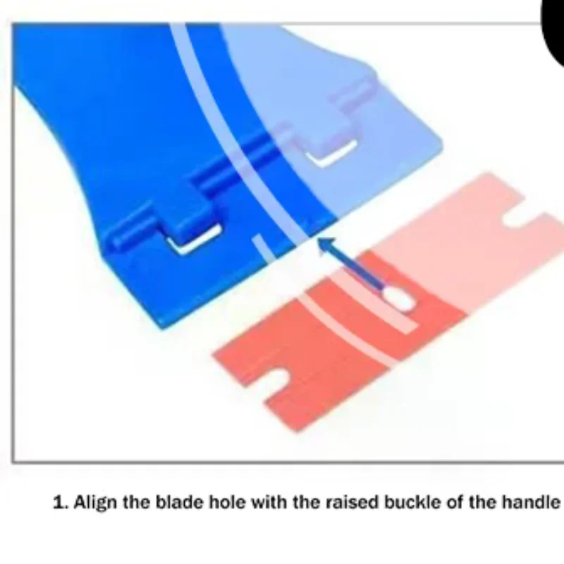 

【New】1Set Car Sticker Remover Multipurpose Plastic Small Paint Automotive Film Applying Tool Household Glass Cleaning Scraper