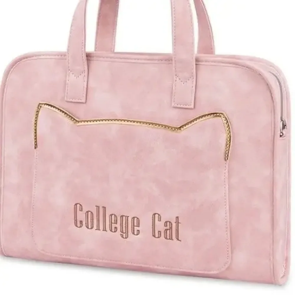 كمبيوتر محمول بسيط من جلد البولي يوريثان 13 14 15.6 16 بوصة حقيبة كمبيوتر محمول ذات سعة كبيرة مقاومة للصدمات مع أشرطة حافظة واقية للكمبيوتر #6