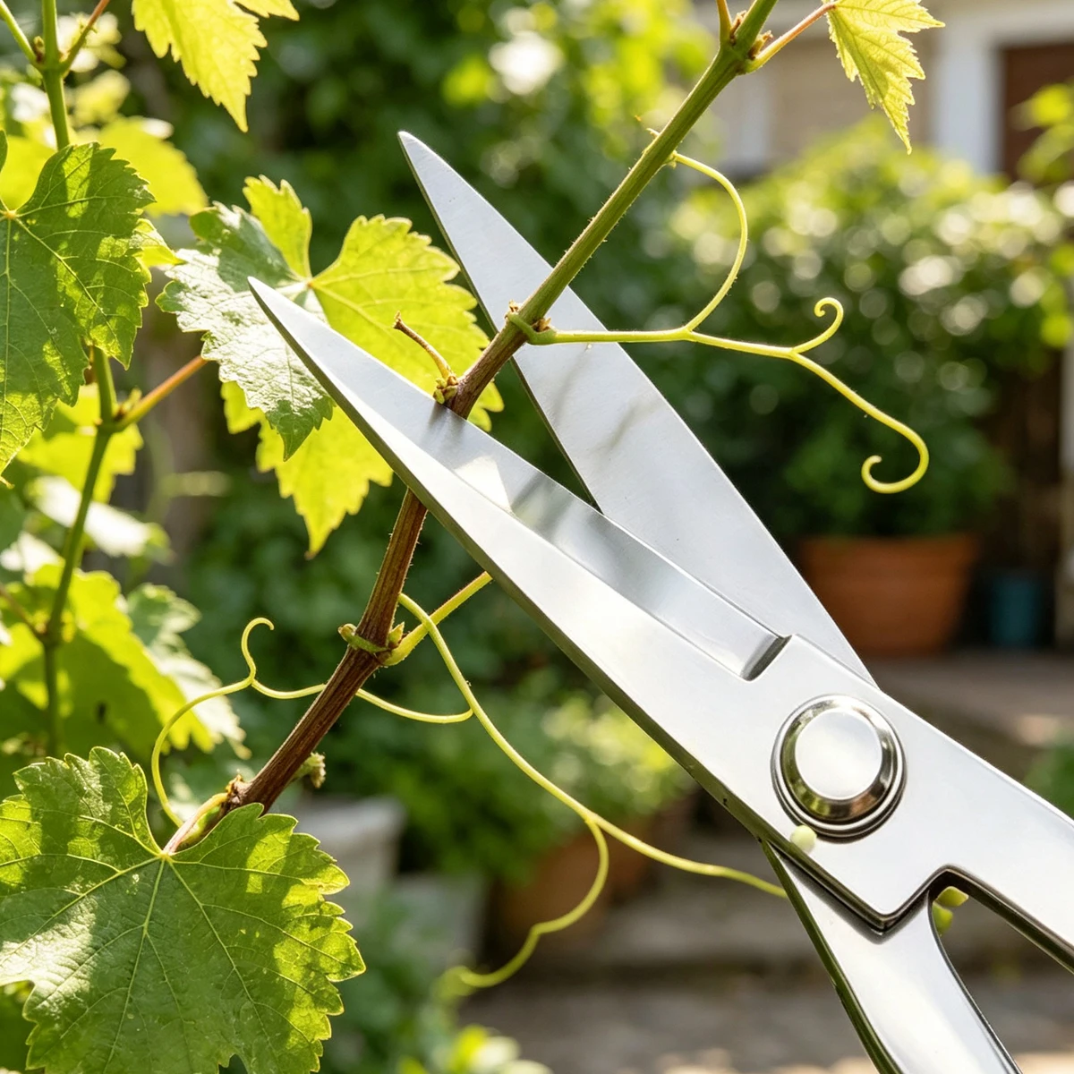 Stainless Steel Long Handle Garden Pruners Scissors Pruning Gardening Horticultural Shears the Lawn Mowers Large Professional