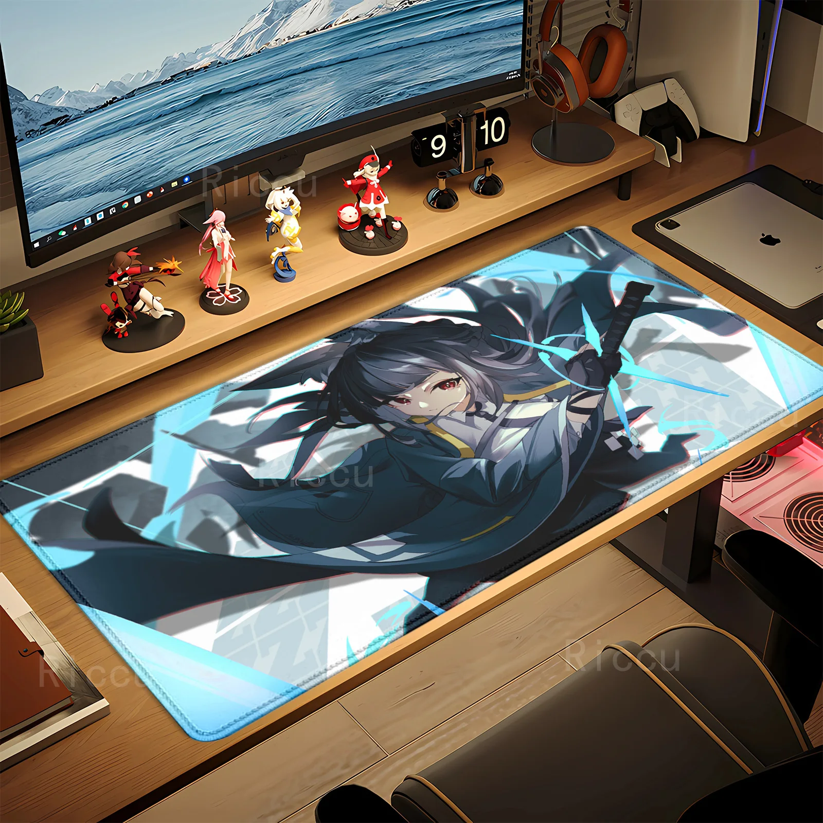 

Miyabi Hoshimi Zenless Zone Zero ZZZ gaming mouse pad sports HD Lockedge Computer gaming desk mat accessories teclado mouse pad