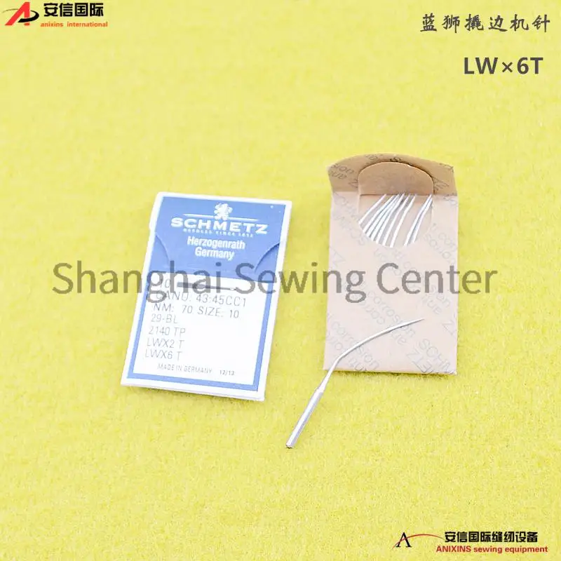 10pcs German Schmetz Needles Herzogenrath Needle 29BL 29-BL LW*2T LW*6T 2140TP Prying Edge Needle Picking Pants Needles 9 10 12