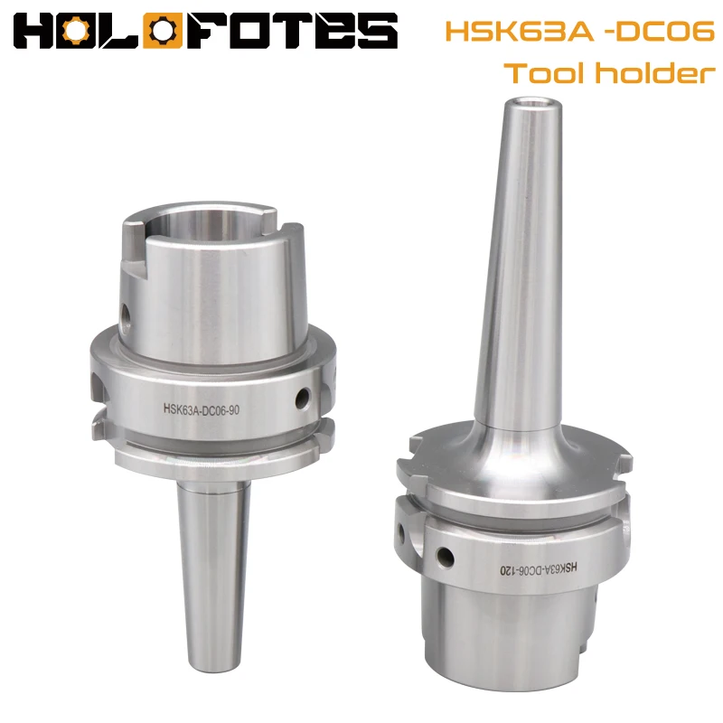 HSK63A DC Tool holder HSK63A DC06 90 HSK63A DC06 120 Tool Holder DC G2.5 30000RPM CNC Milling Cutter Lathe Machining Center Tool