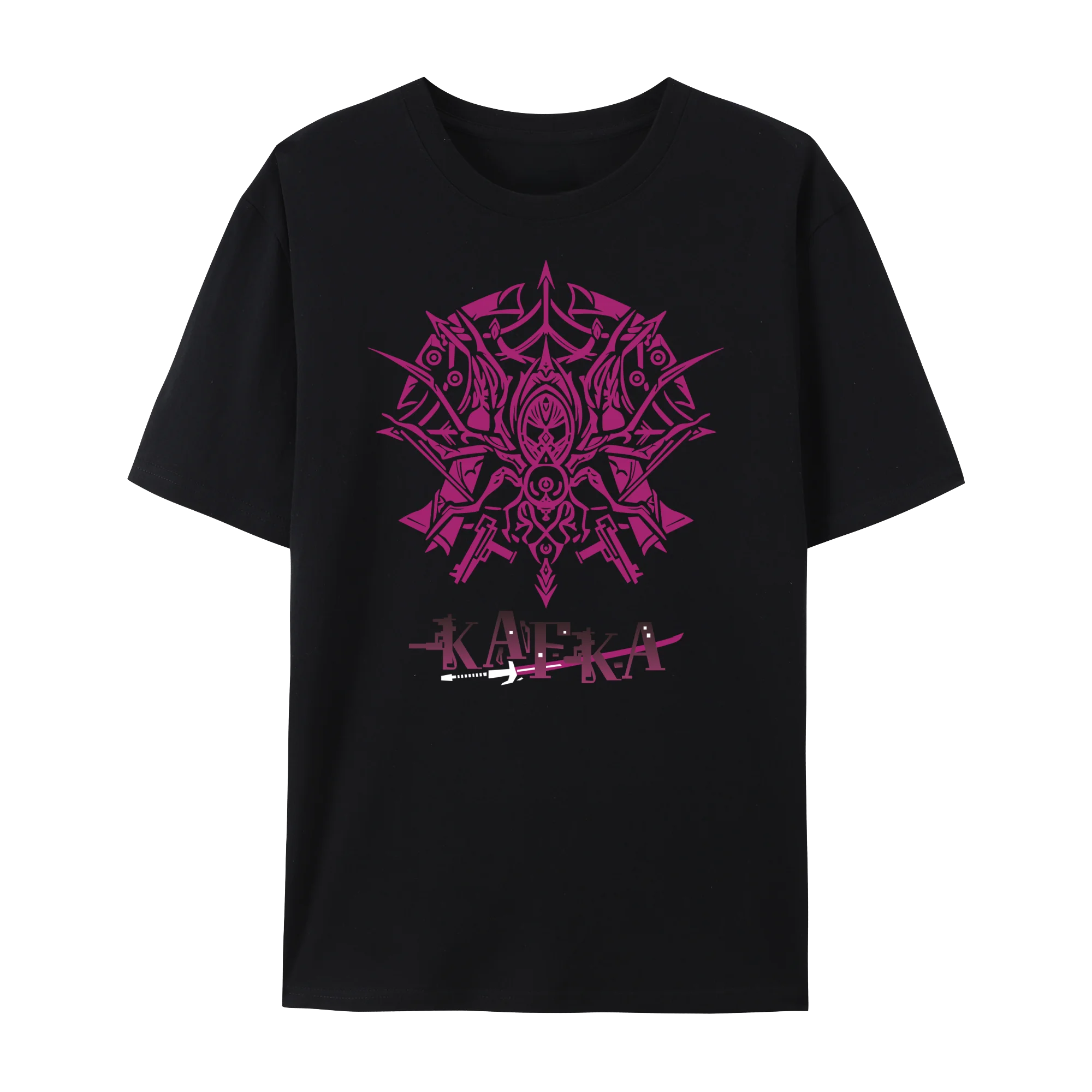 

Honkai Star Rail Kafka Impression Graphic Short Sleeve Crewneck Cotton T-Shirt