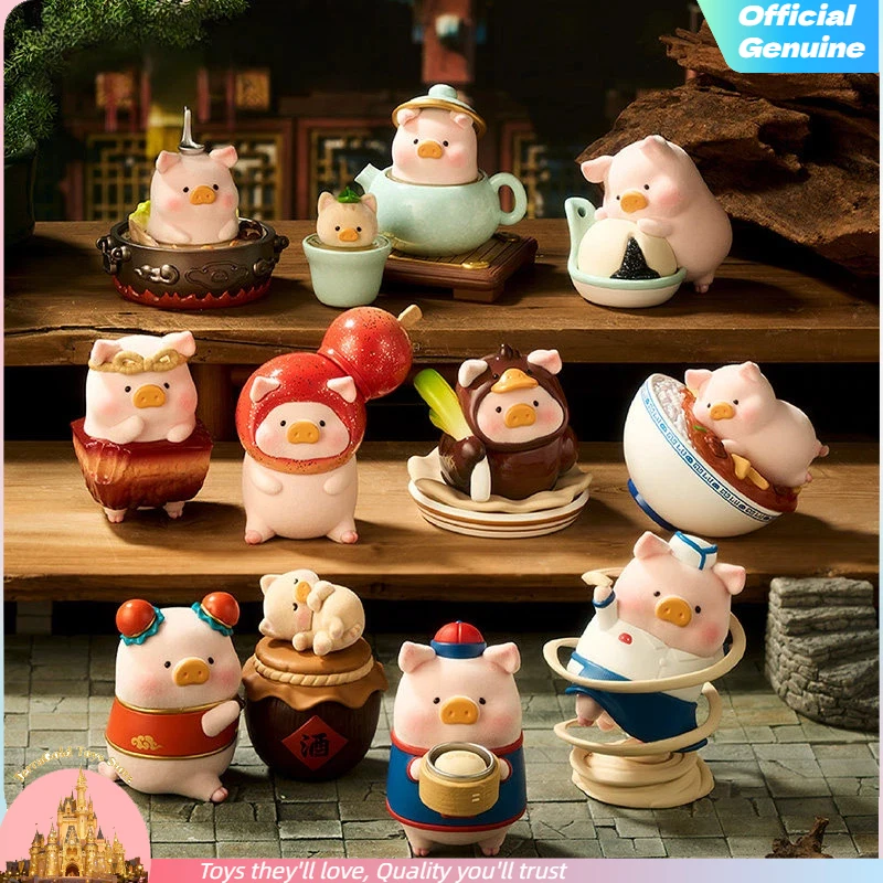 

Lulu The Piggy Lu'S Table Series слепая коробка милый поросенок фигурка тайная сумка милый Lulu аниме орнамент коллекция игрушка подарок ребенку