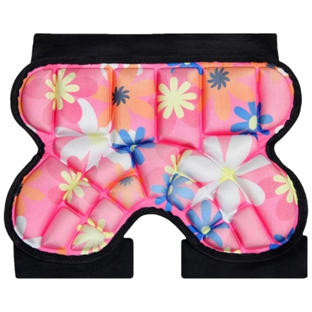 

Детские защитные спортивные шорты с 3D-подушками, дышащие, амортизирующие, регулируемые, для большинства видов спорта, включая катание на роликах