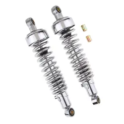 2pcs Bike Rear Shock Absorber - Mountain Bike Rear Suspension Bumper Spring Shock Absorbers, Heavy Duty