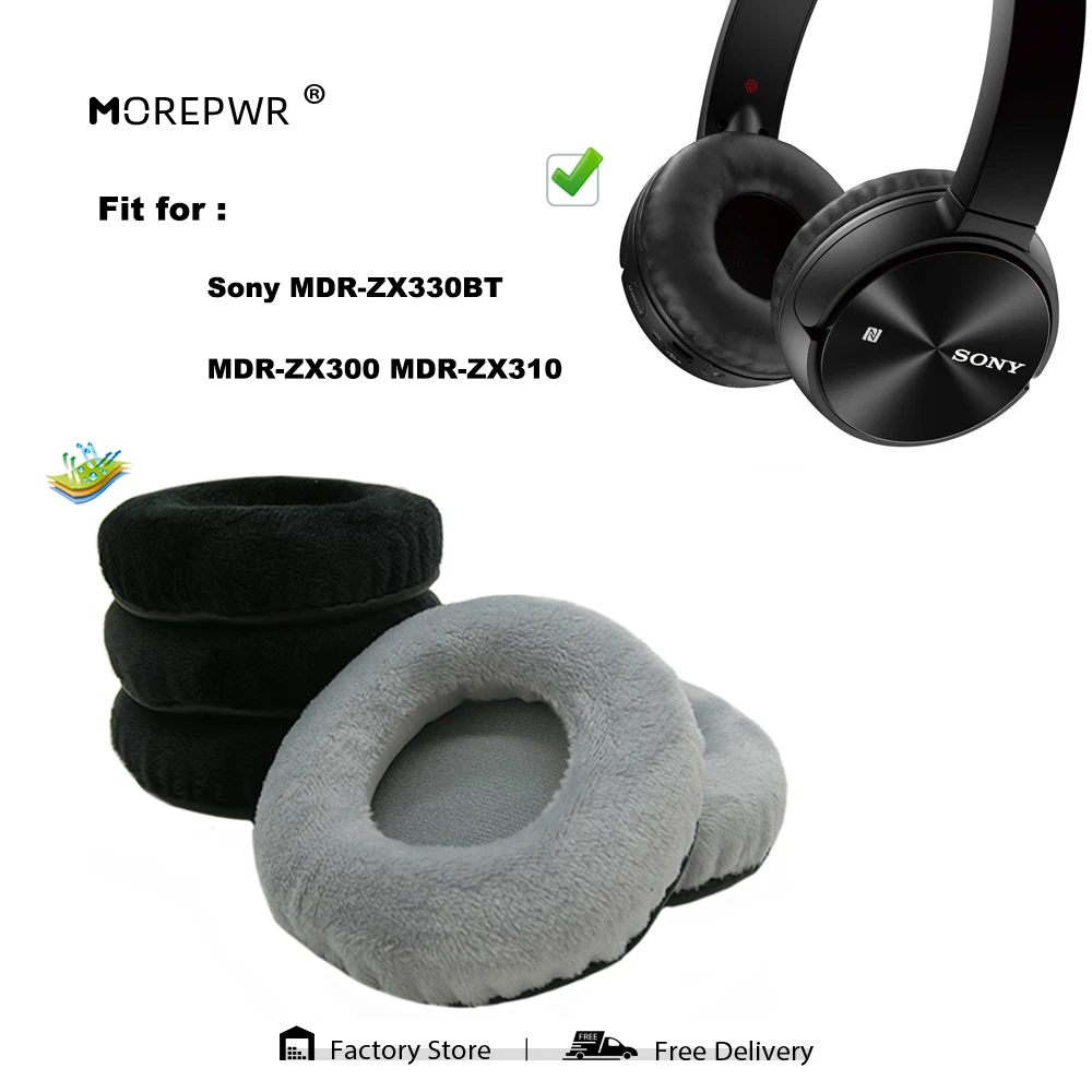 

Replacement Ear Pads for Sony MDR-ZX330BT MDR-ZX300 MDR-ZX310 Headset Parts Leather Cushion Velvet Earmuff Earphone Sleeve Cover