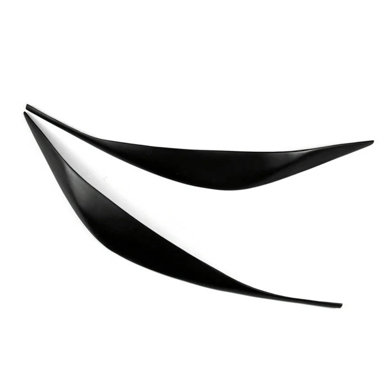 سيارة الجبهة العلوي الحاجب رئيس ضوء الجفن الحاجب الراتنج تقليم ملصق لسيارات BMW F34 GT330 GT328 GT300 2016-2019