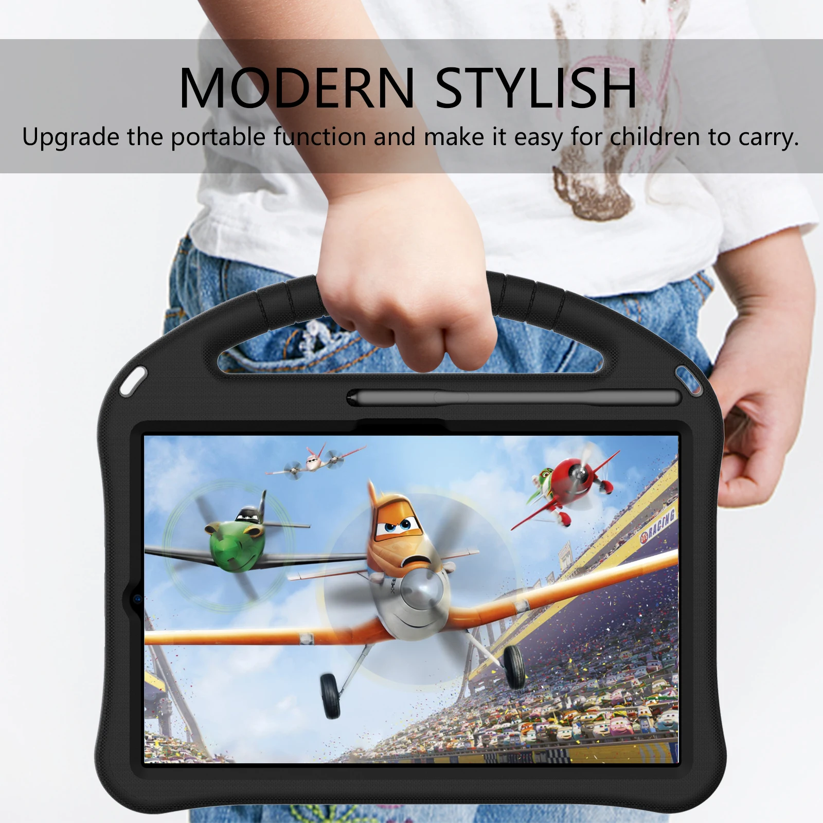 For Samsung Galaxy Tab A9 plus a9 8.7 S6 lite 10.4 S7 S8 S9 A7 Lite A 8.0 SM-X210 Tablet Case Kids Safe Shockproof  Cover Fundas image 3