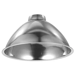 Retro Decor Vintage Stainless Steel Lampshade Pendant Industrial Bulb Bar Lights Hanging Covers Accessories Silver Metal Guard
