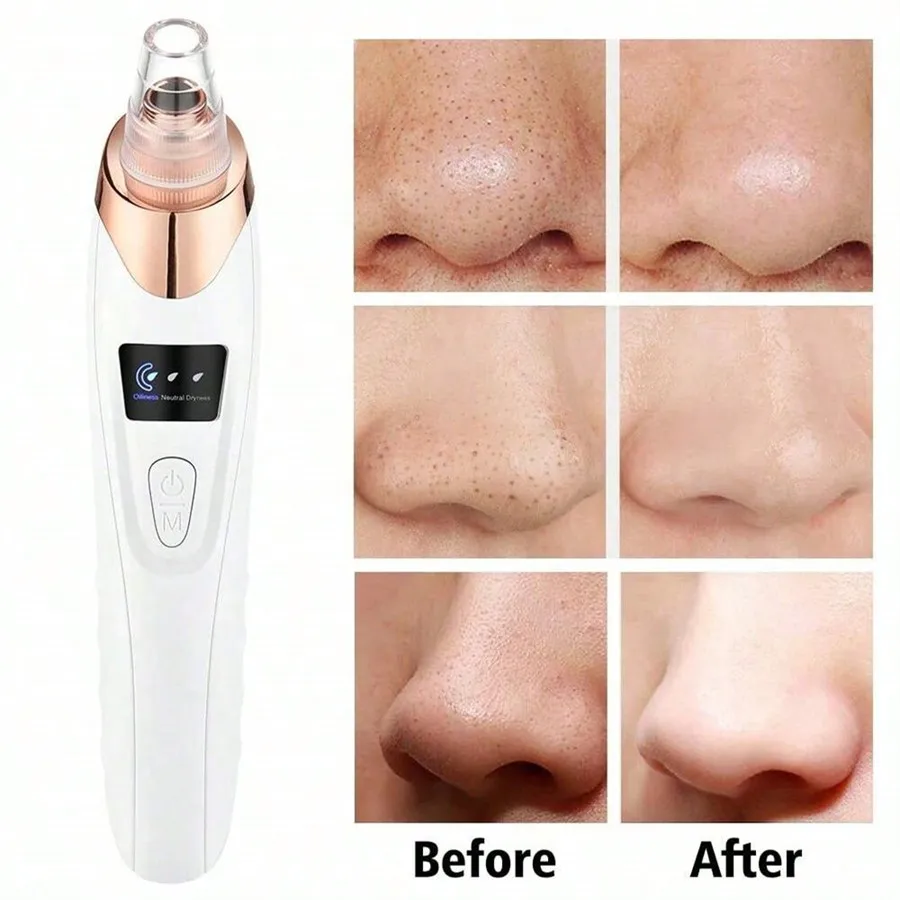 Electric Blackhead Remover Vacuum Cleaner Black Spots Removal Facial Deep Cleansing Pore Cleaner Machine Face Skin Care Tools