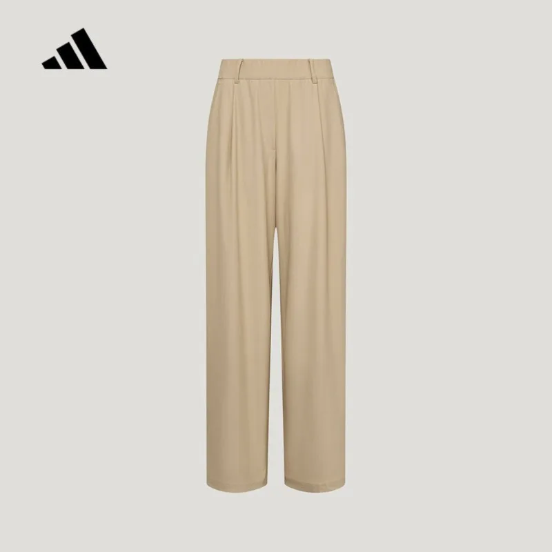 Adidas Adidas Women's Pants New Autumn Casual Loose Knitted Straight Trousers KX0232