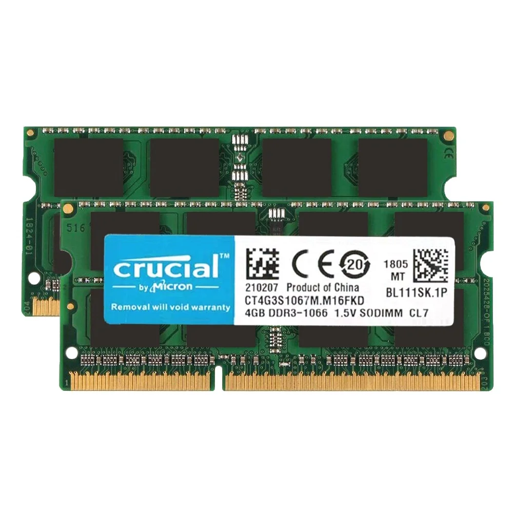 حاسمة دفتر DDR3 RAM DDR3L 4GB 8GB SODIMM 1333 1666MHz 204Pin 1.35V/1.5V RAM PC3-10600 12800 لأجهزة الكمبيوتر المحمول #3